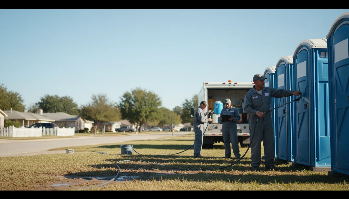 Long-Term Portable Toilet Rental in Powdersville, SC near me
